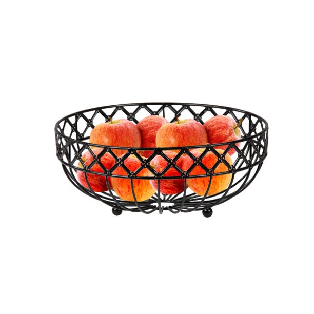 Black Lattice Fruit Bowl