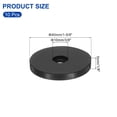 thumbnail image 2 of Uxcell 10Pack 1-5/8" OD x 3/8" ID x 1/4" Thickness Rubber Washers Round Rubber Spacer, 2 of 6