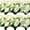 White, variant on Viworld 4Bundles Artificial Daffodils Flowers Outdoor UV Resistant Fake Silk Flowers Faux Plastic Greenery Shrubs Garden Porch Window Box Decoration (Yellow)