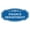 Blue, variant on Signs ByLITA Victorian Finance Department Graphic Sign (Ivory/Dark Brown) - Small