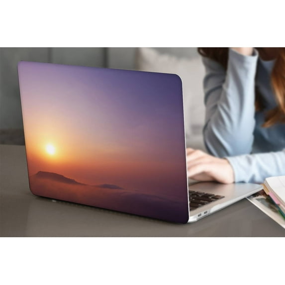 Plastic Hard Shell Cover for 2019-2020 Released MacBook Pro 16" XDR Display & Touch ID Cable Tie Model: A2141 Sky Series 0002