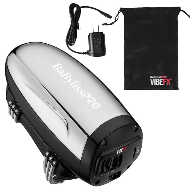 Masajeador Inalámbrico Profesional Plata Babyliss FXSSM1 Barberology