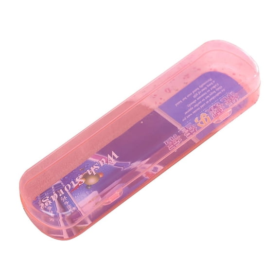 Grandest Birch Portable Travel Camping Toothbrush Toothpaste Storage Box Protective Cover Case Solid Color Travel Kit Practical To