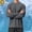 Dark Gray, variant on Men's Long Sleeve Textured Shirts UV UPF 50+ Sun Protection Quick Dry Shirt Rash Guard Swimming Fishing Athletic T-Shirts Size S-2XL White