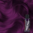 thumbnail image 2 of MANIC PANIC Purple Haze Amplified Semi-Permanent Hair Dye - Very Dark Warm Purple - Works on Dark & Light Shades - Vegan, PPD & Ammonia Free, 2 of 8