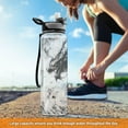 thumbnail image 6 of Qxltty Black Dragon Water Bottle 32 oz with Straw BPA Free Reusable Fitness Sport Bottle Perfect for Travel School Outdoors and Gym, 6 of 7