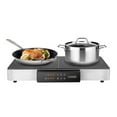 thumbnail image 6 of Chef'sChoice 2-in-1 Digital Griddle & Dual Burner, in Stainless Steel (GRCC2N1SS13), 6 of 8
