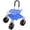 Blue, variant on solautey Garden Rolling Work Seat Cart with Wheels, Height Adjustable Rolling Garden Cart, 360 Degree Swivel Wagon Scooter with Tool Tray for Patio, Yard, and Outdoors, Red