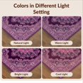 Pink Border Pattern Design&I 8'x10' Ultra Soft Area Rug, Pink Purple Boho Traditional ...