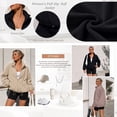 thumbnail image 7 of SUNBS Womens Fleece Jackets Zip Up Oversized Sweatshirts Winter Clothes Long Sleeve Sherpa Fall Outfits Fashion, 7 of 7