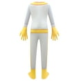 thumbnail image 2 of Rongking Girls Princess Costume Bodysuit Halloween Cosplay Jumpsuit w/Scarf for 3-9Y, 2 of 7