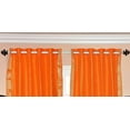 thumbnail image 2 of Pumpkin Ring Top  Sheer Sari Curtain / Drape / Panel   - 43W x 84L - Piece, 2 of 2