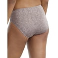thumbnail image 2 of Women's Warner's 5138J No Pinching. No Problems. Tailored Hi-Cut Panty (Mink Floral Linework S), 2 of 2