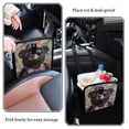 thumbnail image 4 of Qxltty Black Teddy Bear Car Dumpster Collapsible Rear Seat Suspension Trash for Front Seat Center Console in Vehicle, 4 of 8