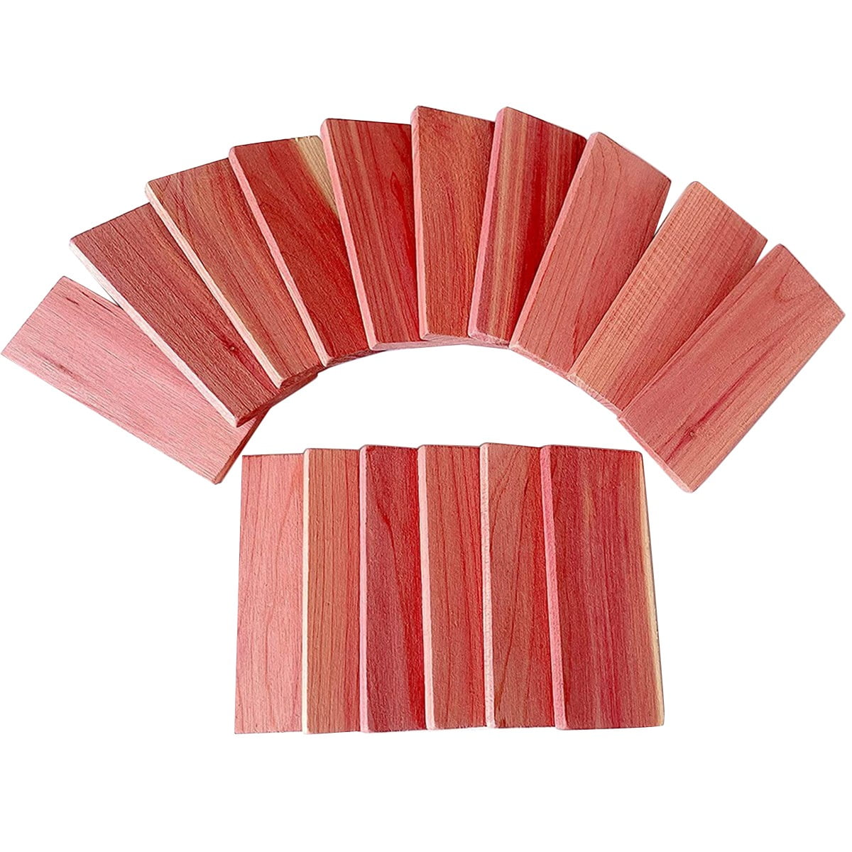 Growment 16 Pack Cedar Blocks for Closet,Red Cedar Blocks for Storage