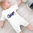 Baby Clothes Unisex Bodysuit Casual Baseball Letter Print Rompers