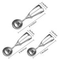 thumbnail image 6 of Hariumiu Ice Cream Scoop with with Trigger Release Fruit Melon Baller Heavy Duty Cookie Scooper for Baking Cupcake Scoop, 6 of 7