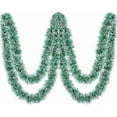 thumbnail image 2 of 33 Feet Christmas Tinsel Garland Metallic Twist Garland Frost Tip Glitter Shiny Wreath for Christmas Tree Party Supplies Indoor and Outdoor Decor, 2 of 5