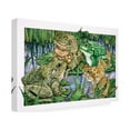 thumbnail image 2 of Wendy Edelson 'Frogs' Canvas Art, 2 of 4