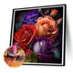thumbnail image 5 of Pintura de diamante 5D DIY, kit de rosa con taladro redondo completo, decoración del hogar, arte artesanal, 30x30cm, 5 of 9