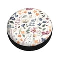 thumbnail image 2 of Kdxio Spare Tire Cover for RV Trailer, Waterproof Wheel Cover,Camper Spare Tire Cover Fit for Rv SUV Truck Travel Trailer -Watercolor Floral, 2 of 8
