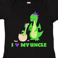 thumbnail image 4 of Inktastic I Love My Uncle Boys or Girls Baby Bodysuit, 4 of 5