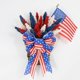 thumbnail image 5 of Decoracin De Bandera, Estrella Roja, Blanca Y Azul, Cesta Con Forma De Bandera, Colgante Para Puerta, Decoracin De Pared, Regalo Patritico, Da De La Independencia, Tela Resistente, Para, UKHBMC, 5 of 9