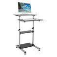 thumbnail image 1 of TECHly - TECHly ICA-TB TPM-3 Bureau Debout Noir, Argent, 1 of 1
