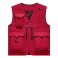 thumbnail image 1 of Chaqueta de Hombres Casual Delgado Multi-Bolsillo Seco Rápido Suelto Montaña Al Aire Libre Abrigo Deportivo, Chaqueta Traje para Hombres, 1 of 3