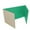 Green, variant on Office, School Classroom Desk Divider 18" x 48" Blue Corrugated Study Carrel - Pack of 24