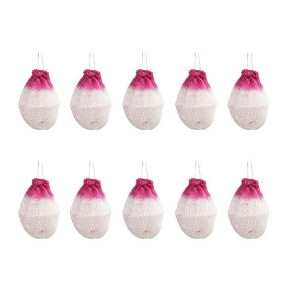 10 Pieces Replacement Gas Lamp Mantles for Lantern Gas Lamp, Outdoor Camping Hiking Backpacking Travel Tent Lantern Accessory