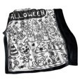 thumbnail image 2 of Halloween DIY Coloring Blanket, Soft Sherpa Throw for Adults, Reusable Doodle Art Blanket, Cozy Creative Home Activity Without Markers (Color#3) 33x27x6cm, 2 of 5