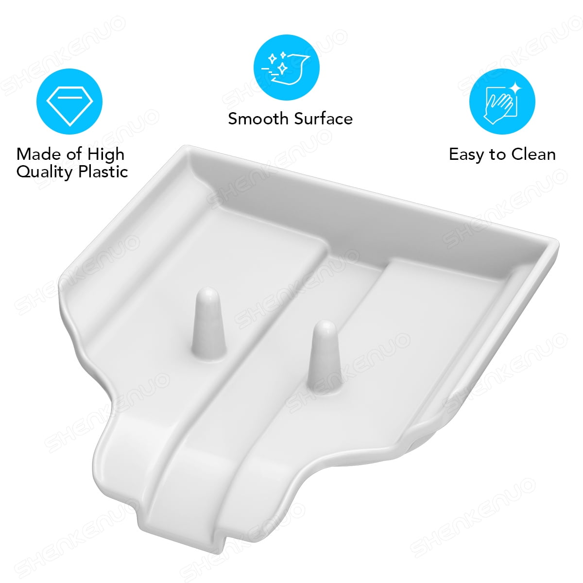 Super Strong Suction Cup Bathroom Soap Dish Holder Shower Soap Dish Saver