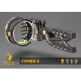 thumbnail image 5 of Trophy Ridge Cypher 5 Archery Bow Sight with Reversible Mount Design and Tool-less Windage and Elevation Adjustments, 5 of 9