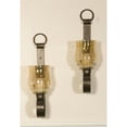 thumbnail image 2 of Uttermost Josephyn Appliques Murales en Métal Bronze Antique (Ensemble de 2), 2 of 3
