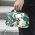 thumbnail image 2 of Koala Digital Pouch with Oxford Fabric, Waterproof, Size 5.9x9.44x3.14 in, Cord Organizer, Charger Organizer, Bag Cable Organizer, Electronic Travel Case Organizer, 2 of 6
