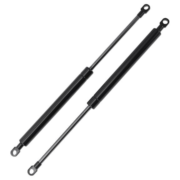 Unique Bargains 350mm Gas Struts 100N Gas Springs Black Carbon Steel 2 Pcs RV Car Toolbox Lid Storage Box Cover Cabinet Door Cover