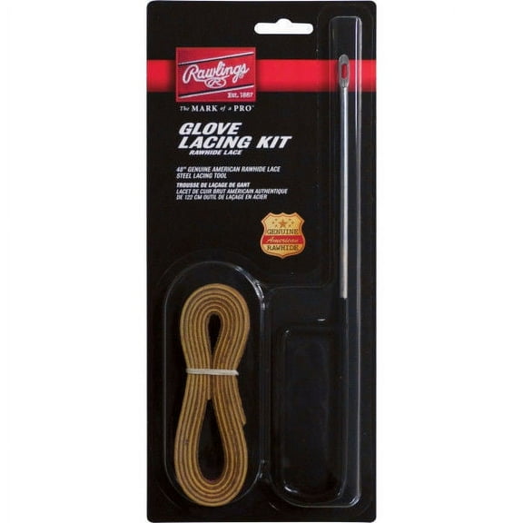 Rawlings Rawhide Leather Glove Lacing Kit, Tan,