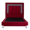 thumbnail image 2 of Box Base Cama King Size + Cabecera Bora Rojo, 2 of 7