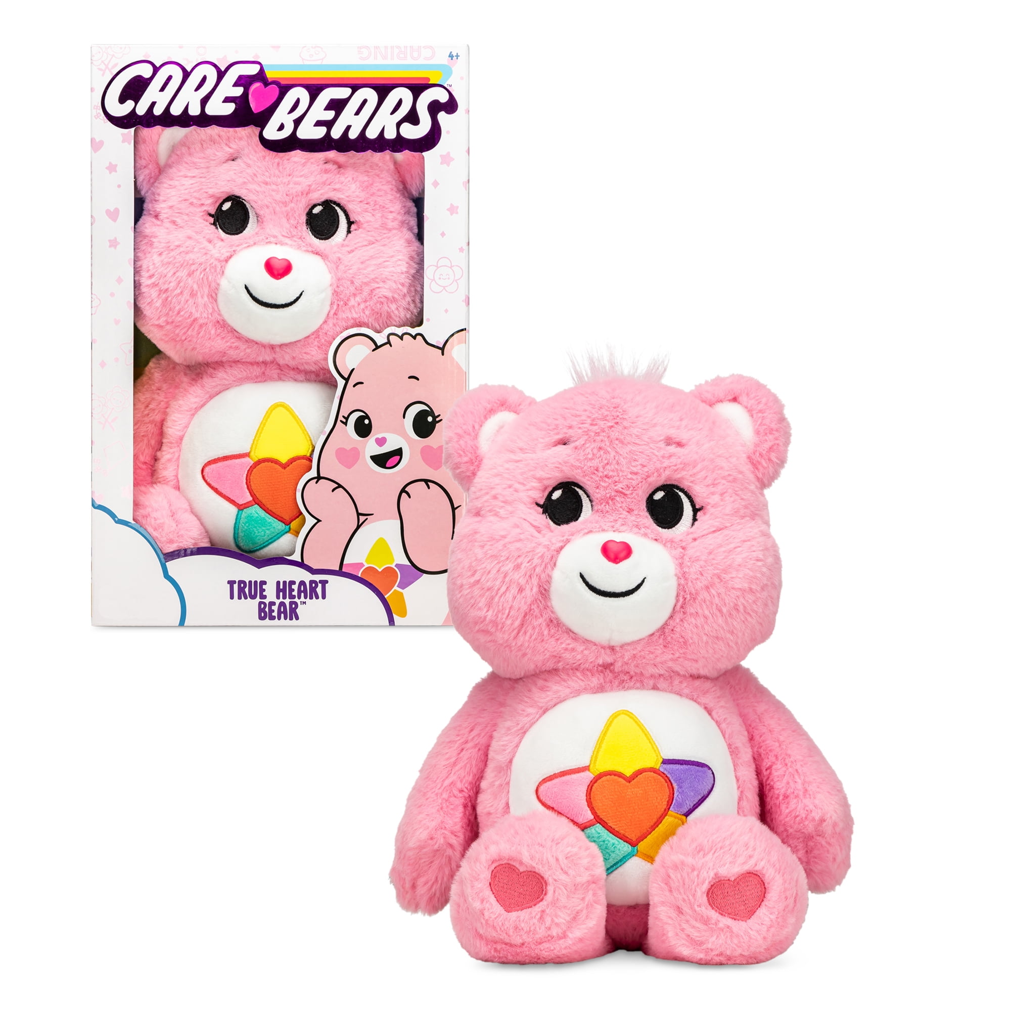 TEDDY BRAND NEW SOFT TOY SHARE CARE BEAR BAG / KEY CLIP 6 INCHES, 15CM 