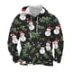 thumbnail image 1 of Sudadera con capucha para hombre, informal, con cordón, estampado navideño, deportiva, blusa de poliéster, 1 of 4