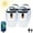 4 Pack-T95, variant on 2/4 Pack Solar Powered LED Camping Lanterns, Rechargeable Lights with Solar Panel & 3 Lighting Modes, Lightweight Portable Power Bank for Power Outage, Emergency, Hurricane, Storm & Car Repair