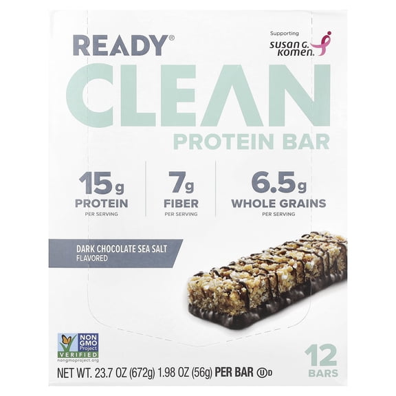 Ready Bar - Dark Chocolate Sea Salt (Tray)