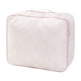 thumbnail image 2 of Gumesh Portable Travel Organizer Bag - Waterproof Zipper Pouch for Underwear, Socks, & Accessories(Pink,S), 2 of 6