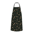 thumbnail image 2 of Pofeuu Pine Cone Woodland Pattern Print Waterproof Apron with Pockets Adjustable Cooking Aprons Kitchen Bib for Baking Household Cleaning, 2 of 8