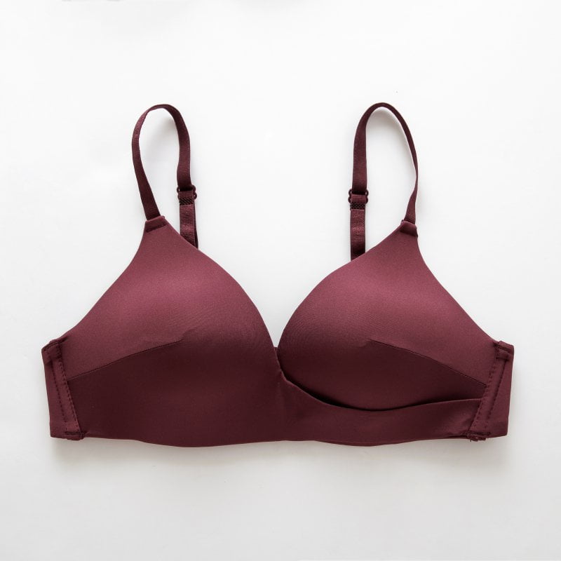 Ardorlove Fashion Sexy Bra Thin Smooth Bras For Women Solid Triangle