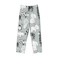 thumbnail image 4 of Balery Men'S African Animals Pants,Sleepwear Pants,Pajama Pants,Pj Bottoms Drawstring And Pockets-Small, 4 of 9