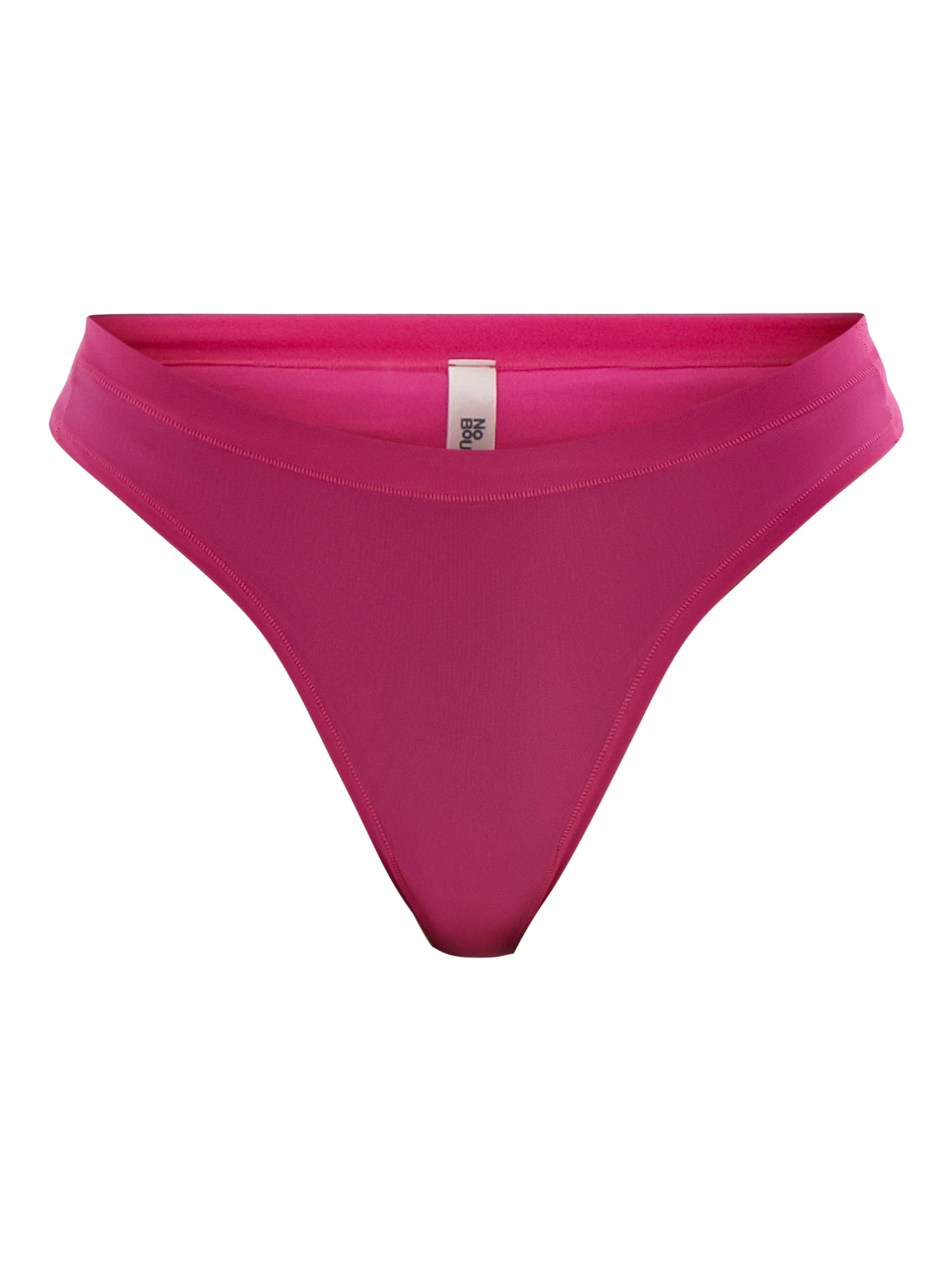 No Boundaries Women's Fit Stretch Thong Panties, 3-Pack, Sizes XS - 3XL