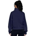 thumbnail image 3 of Womens Sweatshirts Half Zip Cropped Pullover Fleece Quarter Zipper Hoodies Fall outfits Clothes Thumb Hole, 3 of 12