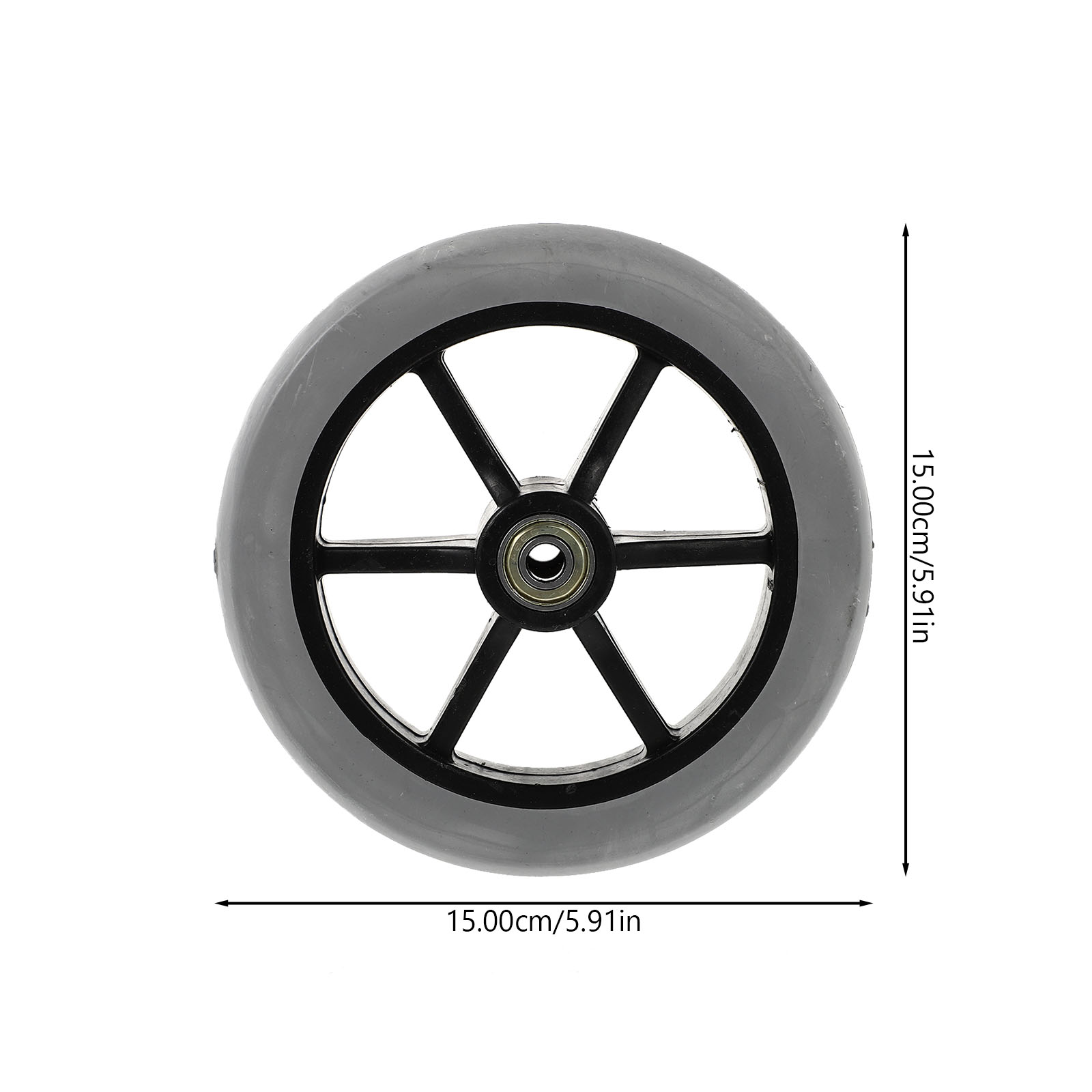 Heavy Duty Wheelchair Wheels Universal Wheelchair Front Wheels